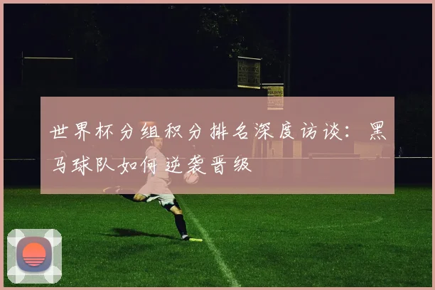 世界杯分组积分排名深度访谈:黑马球队如何逆袭晋级